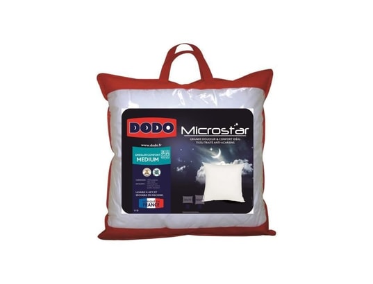 DODO - Pack oreiller Lot de 2 oreillers microstar