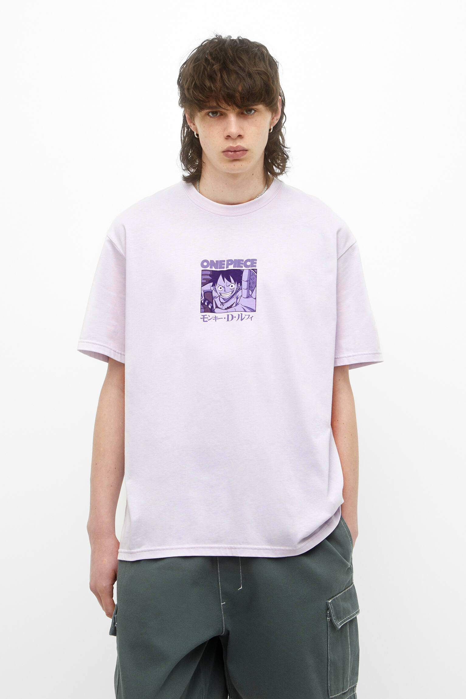 CAMISETA ONE PIECE - MALVA