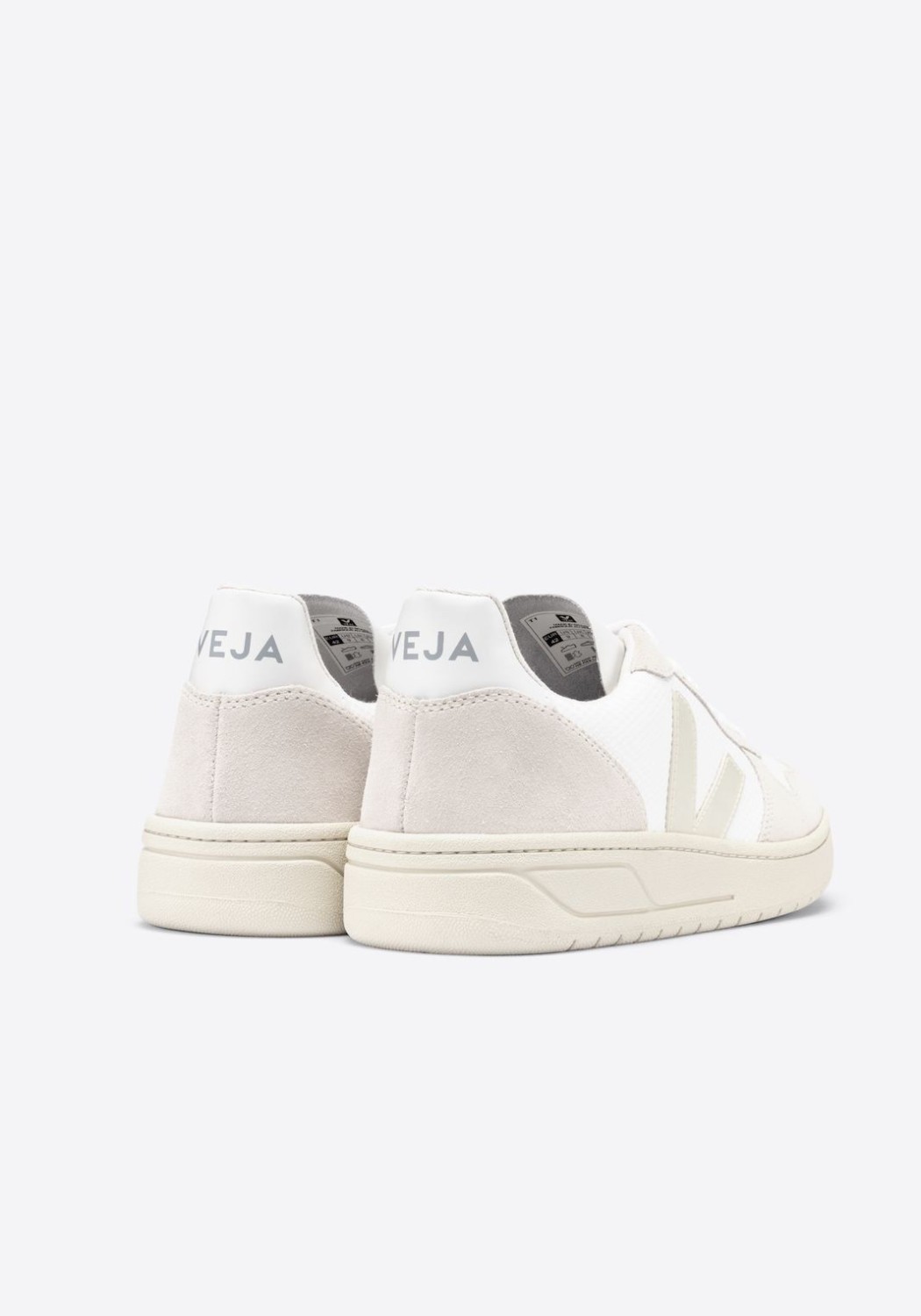 Veja Sneaker V-10 B-Mesh White Natural Pierre