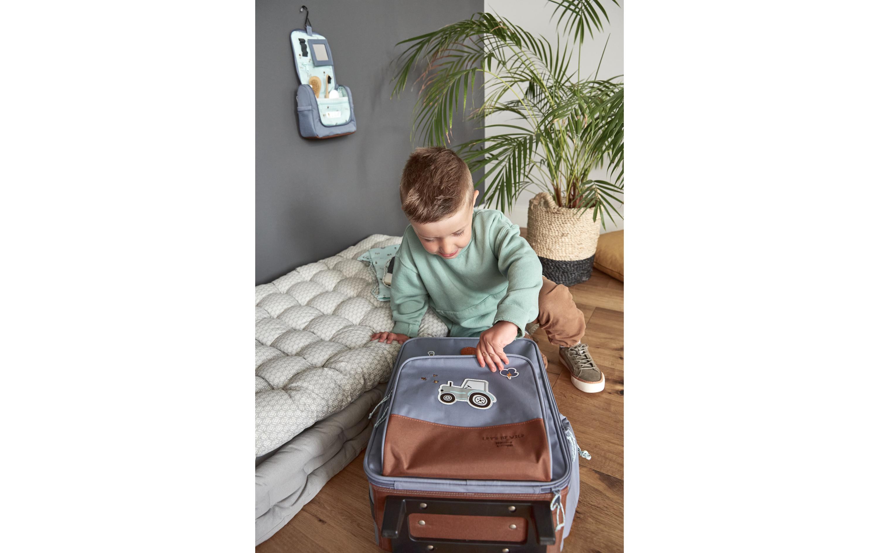 Tasche Mini Waschbeutel Adventure TraktorWasserabweisendes Necessaire für Kinder