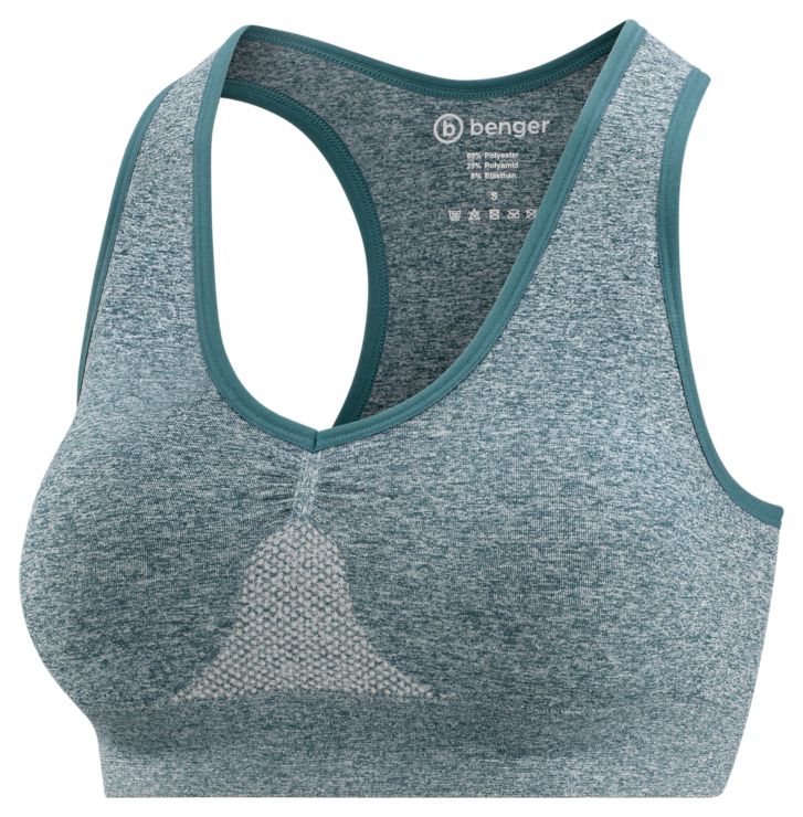 BengerSeamless Bra - petrol