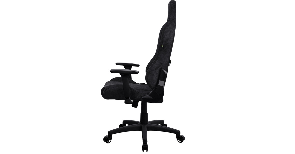 ArozziTorretta Soft Fabric - Pure Black gamestoel  (Zwart)