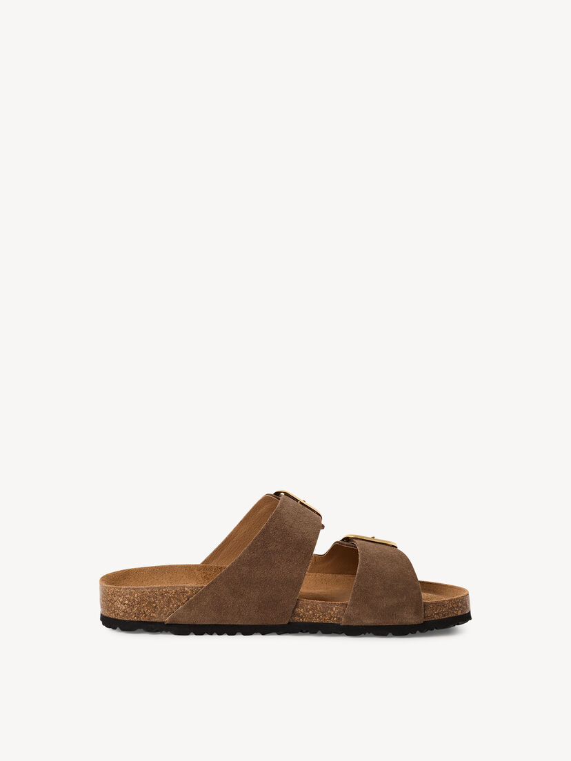 Leren Slipper - bruin