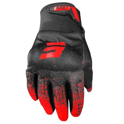 Gants Enduro Shot DRIFT EDGE - RED 2024 - Noir / Rouge