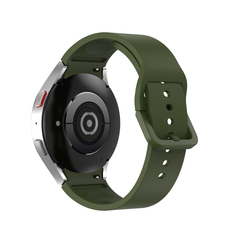 Samsung Galaxy Watch 4 Classic (46mm) Ersatz Sport Silikon Armband (Gelenkumfang: 180 - 220mm) - Grün