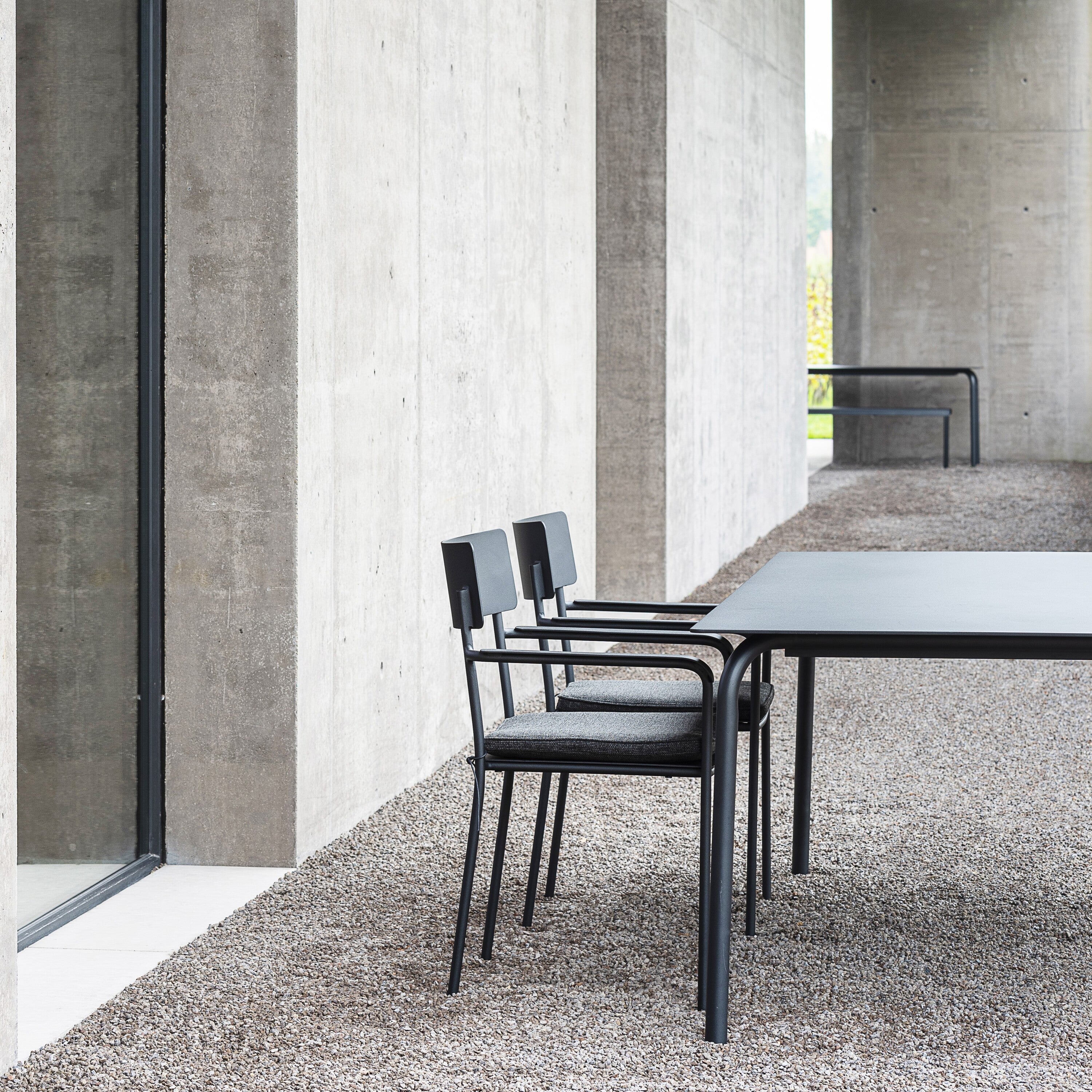 SERAX - Vincent Van Duysen - August Eettafel 220 x 100 cm - Black