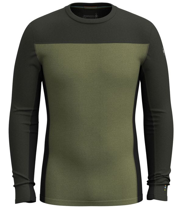 Thermal Merino Baselayer Colorblock Crew Men
