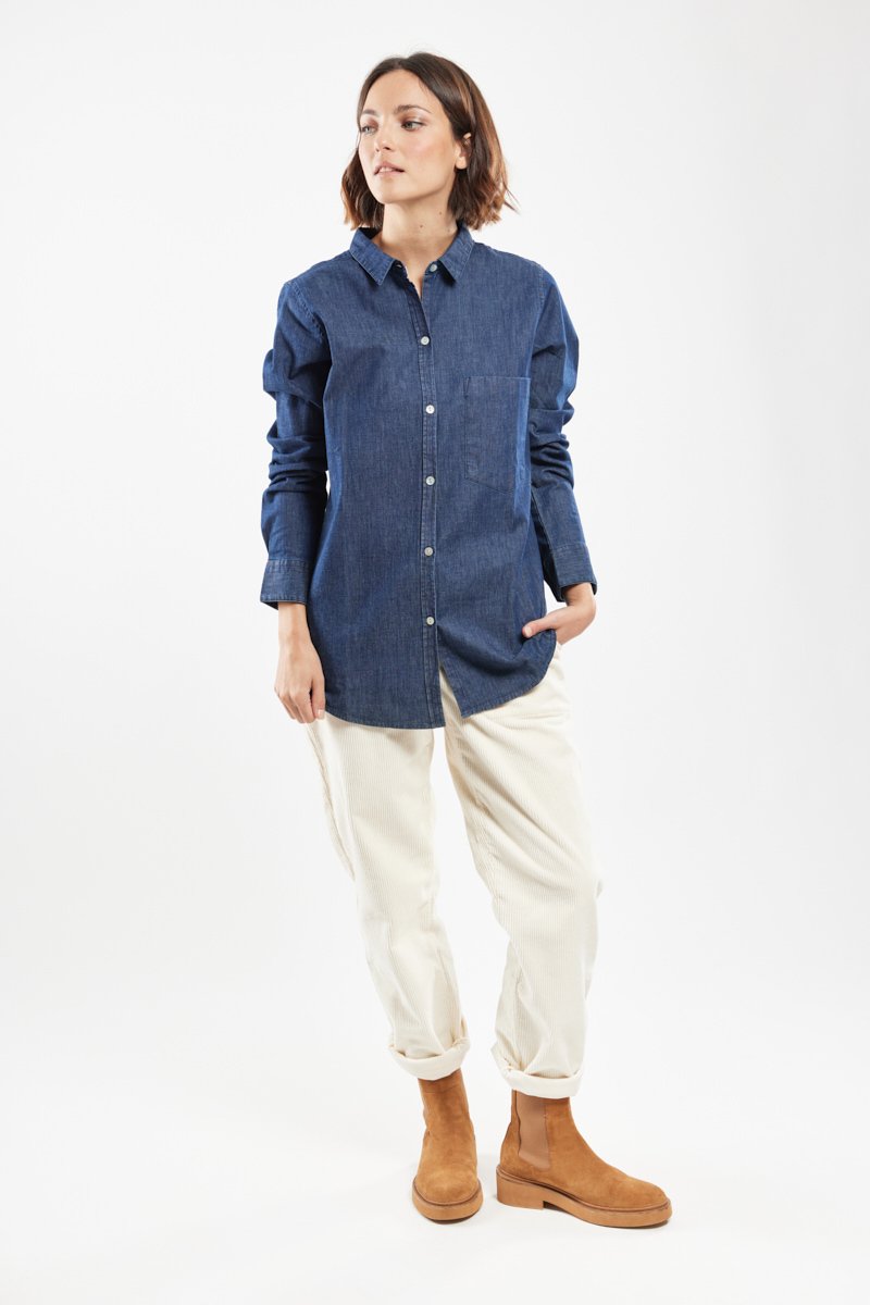 Chemise en jean CADALEN