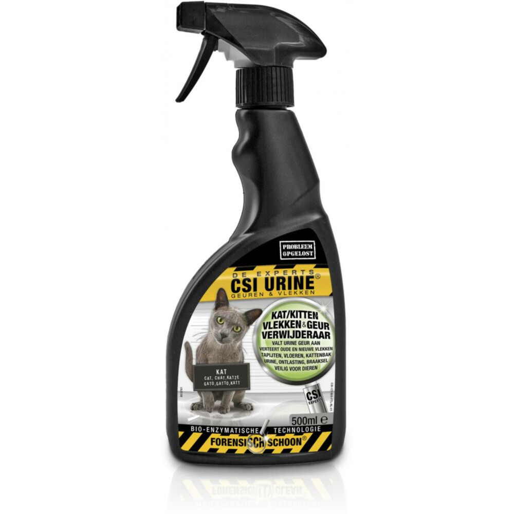 CSI Urine Vlek en Geurspray Kitten en Kat500 ml