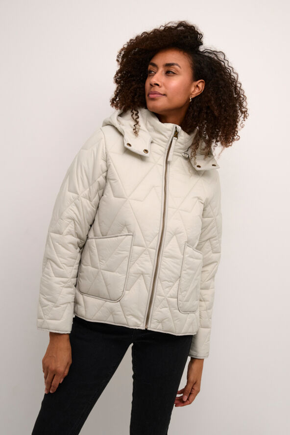 Cream CRGaiagro Short Jacket Feather gray
