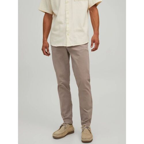 Jack & Jones - 12184901 MARCO JJFRED-OXFORD TAN Marrón