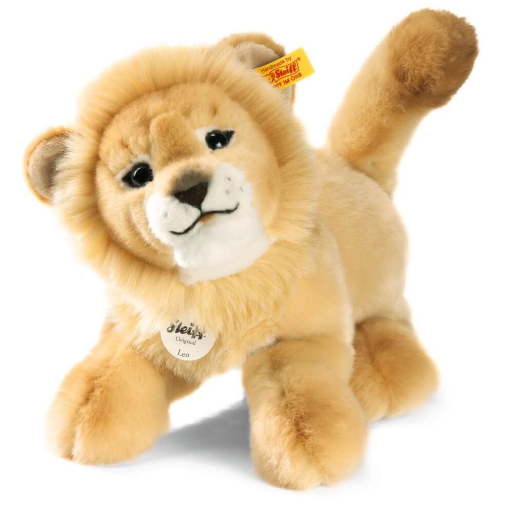Steiff Leo Baby Schlenker Löwe, blond, 28 cm