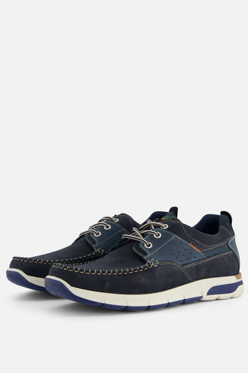 Outfielder Veterschoenen blauw Nubuck