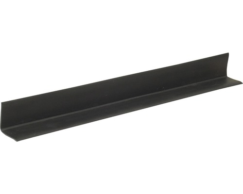 Plint KU007 zwart 18,5 x 18,5 x 5000 mm