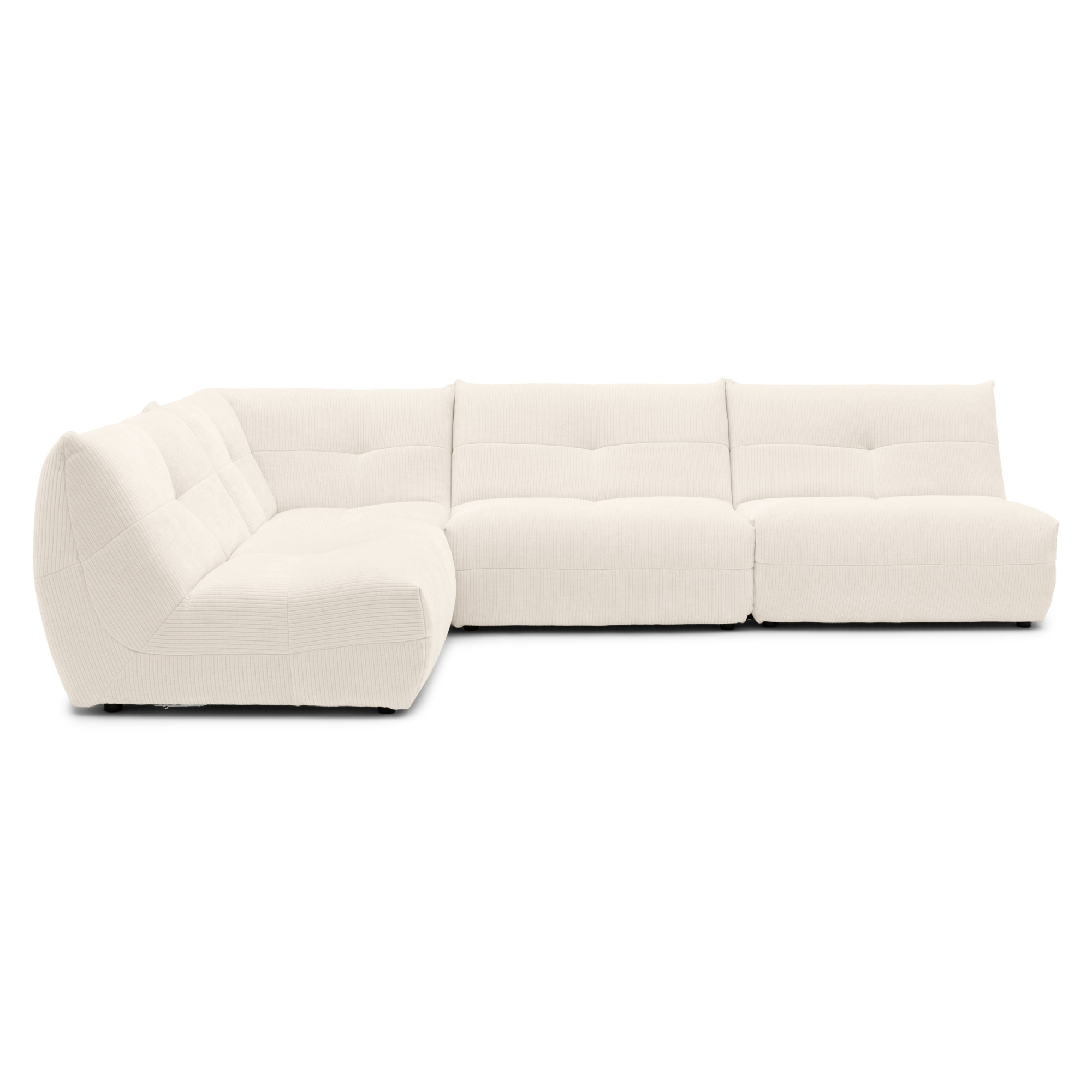 Hoekbank Flynn racer cream