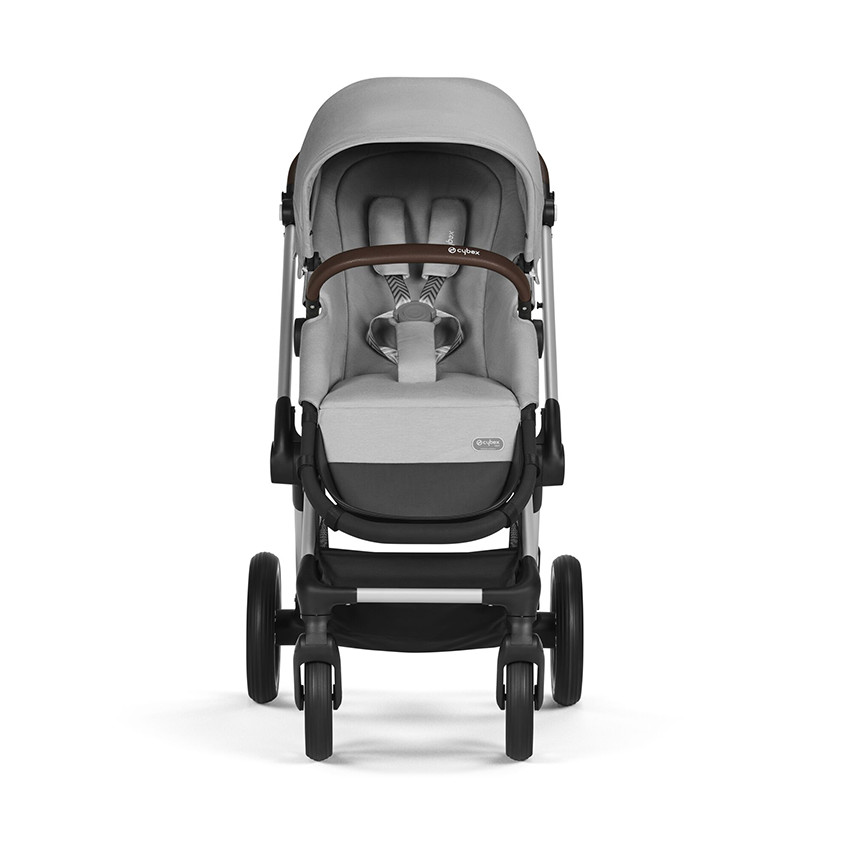 Poussette 2 en 1 Eos Lux silver/lava grey + siège-auto Aton B2 i-Size