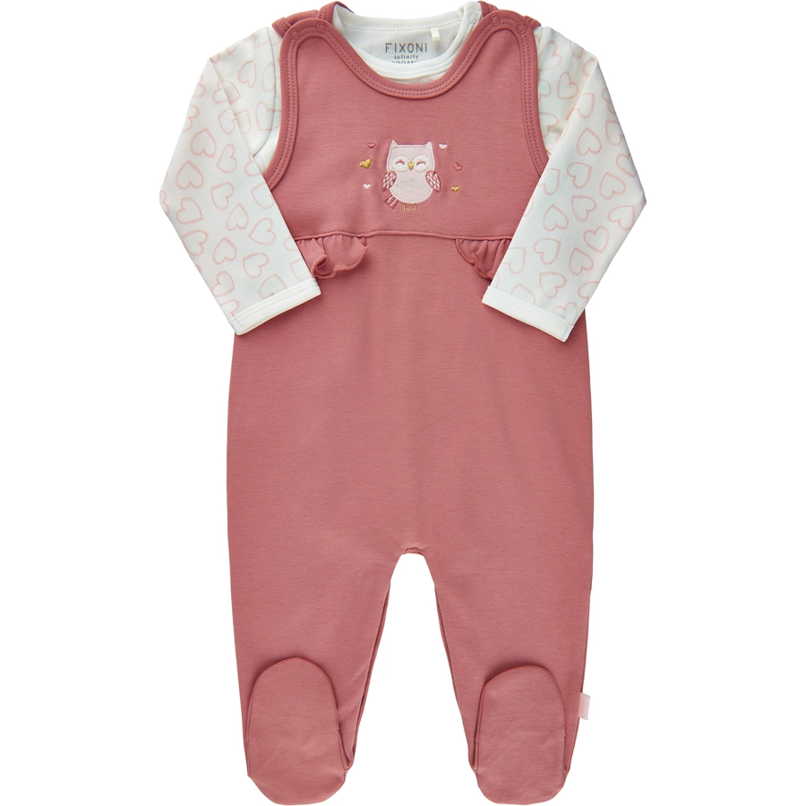 FIXONI Body Langarm 2teilig dusty rose