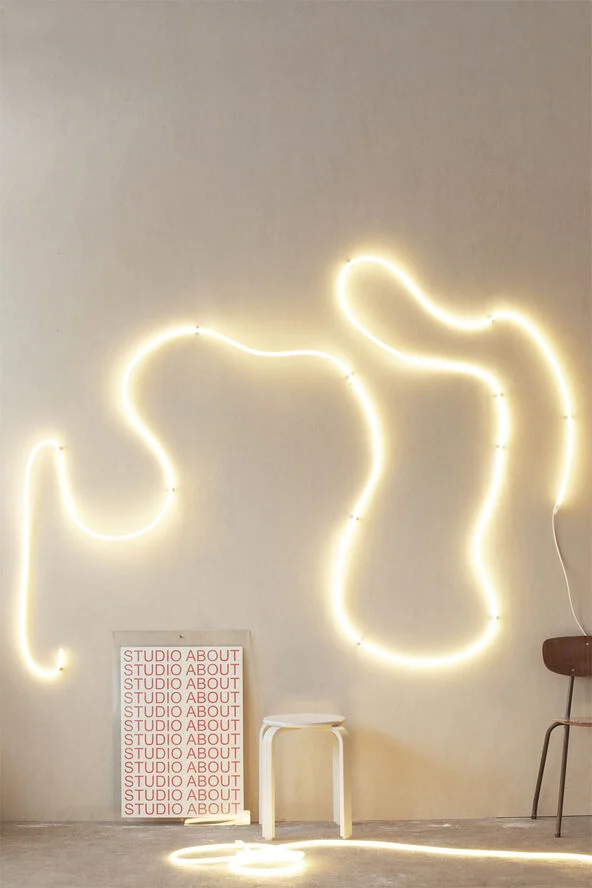 Studio About Flex tube, 9 m, warm white, 900016W Warm white