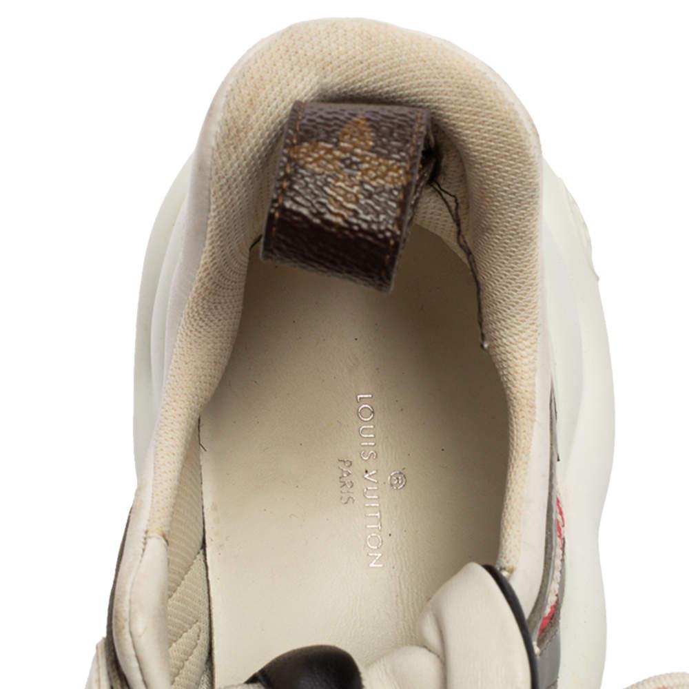 Louis Vuitton Multicolor Leather And Mesh Archlight Sneakers