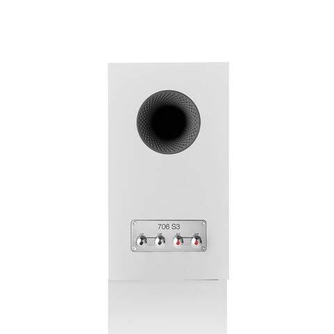 Bowers & Wilkins 706 S3 – exclusieve en compacte standaardluidspreker Satin White
