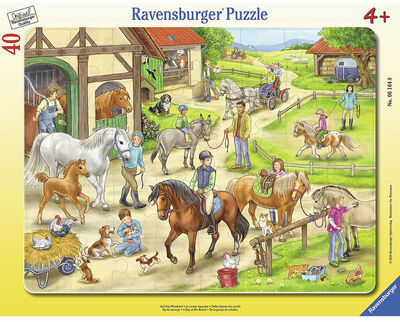 Ravensburger Puslespill A Day At The Ranch 40 Brikker