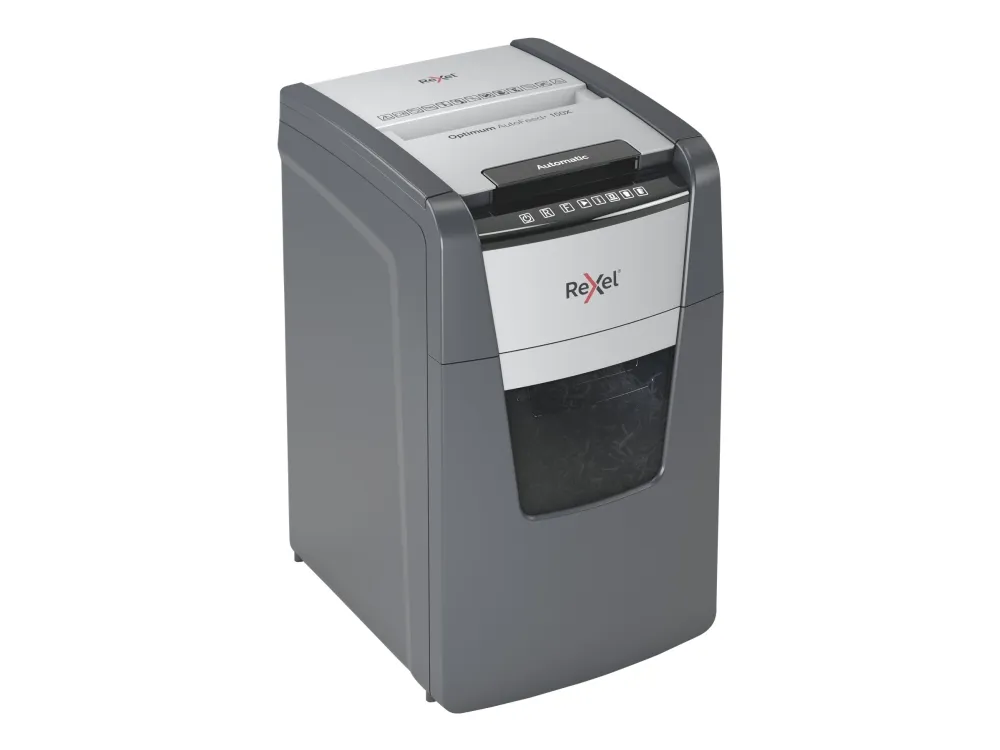 Makulator Rexel Optimum AutoFeed  150X krydsmakulering 4x28 mm (P-4)