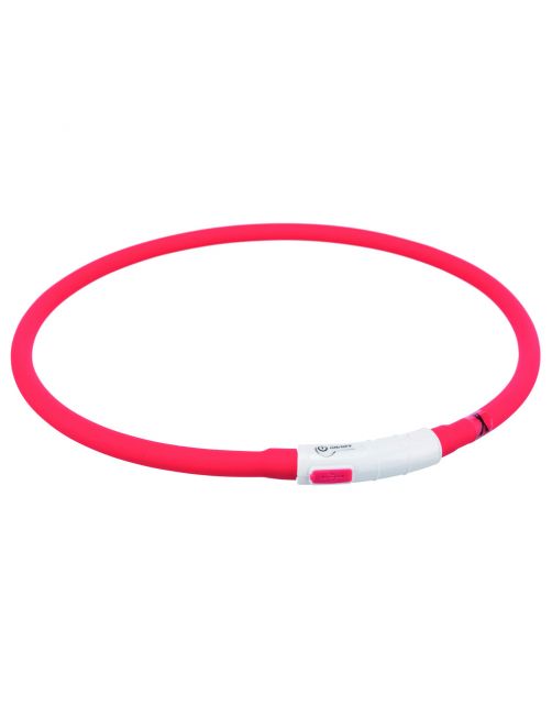 Trixie Usb Flash Lichtgevende Band 70 cm - Hondenveiligheidslampje