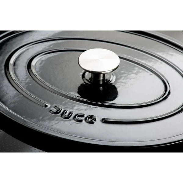 DUCQ Ovale Braadpan  Gietijzer Black - 31 x 24 cm