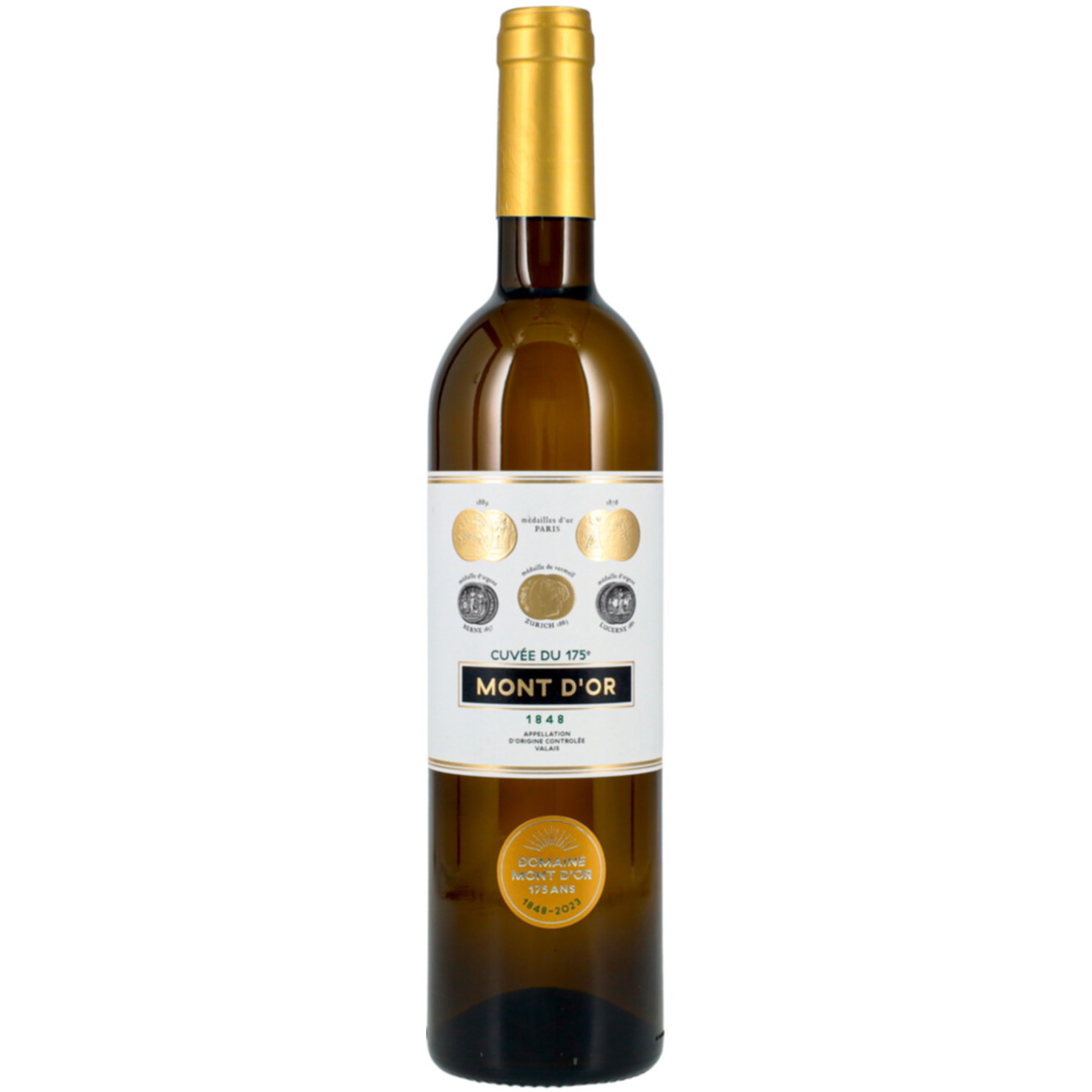 Valais AOC Johannisberg Cuvée du 175E Domaine du Mont d'Or -75cl