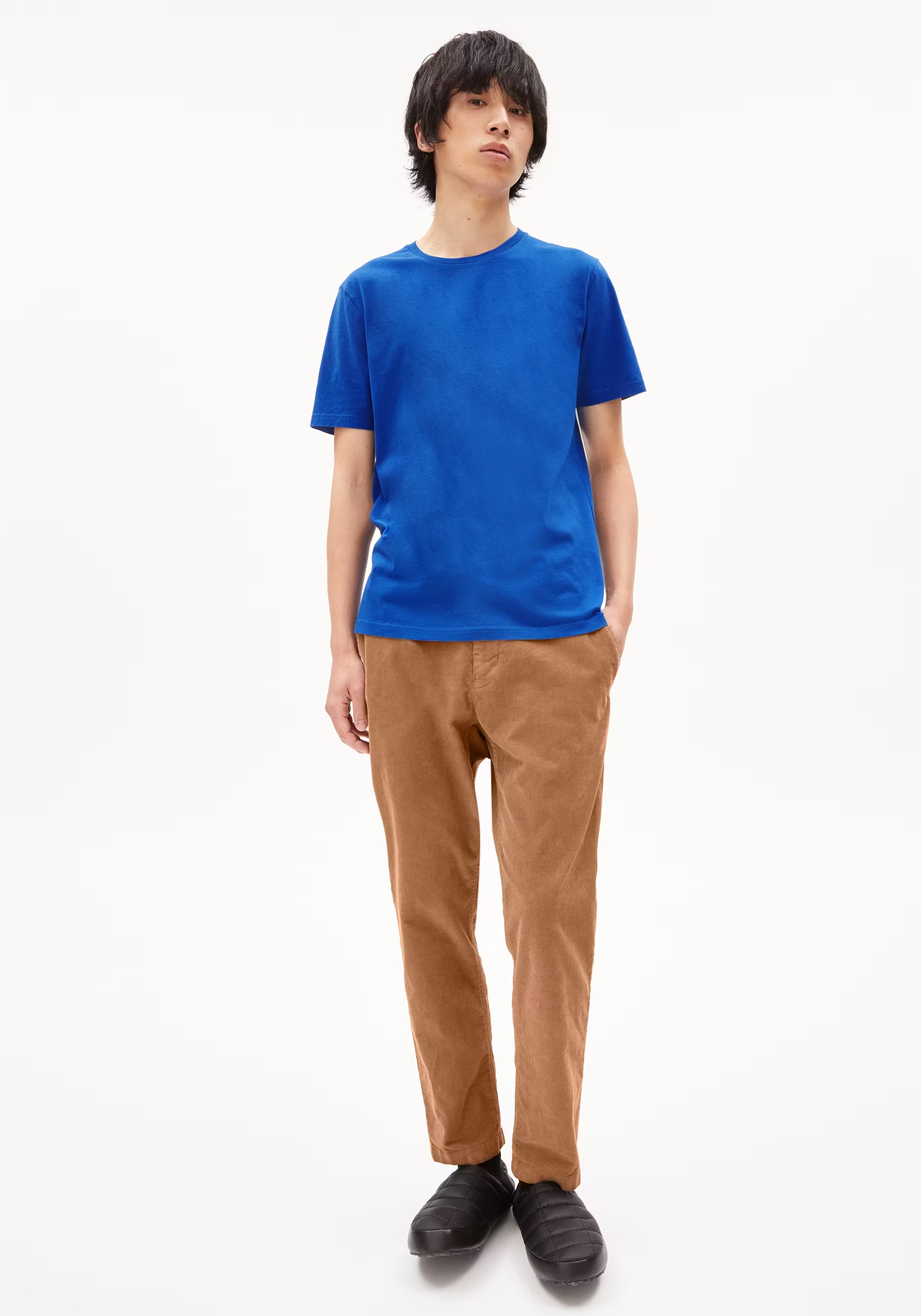 Armedangels T-Shirt Jaames Dynamo Blue