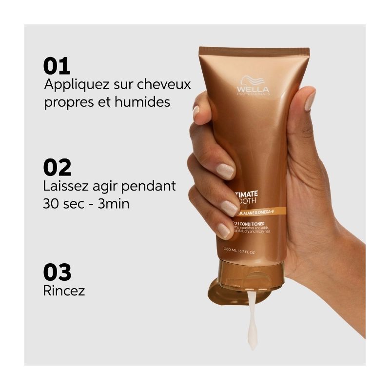 Après-shampoing nourrissant Ultimate Smooth Wella 1L