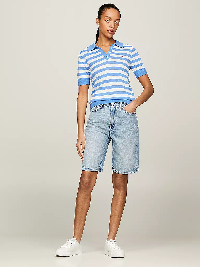 TOMMY HILFIGER Poloshirt  hellblau