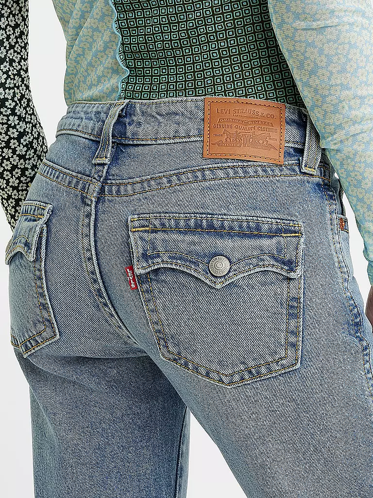 LEVI'S® Jeans Flared Fit NOUGHTIES BOOT blau