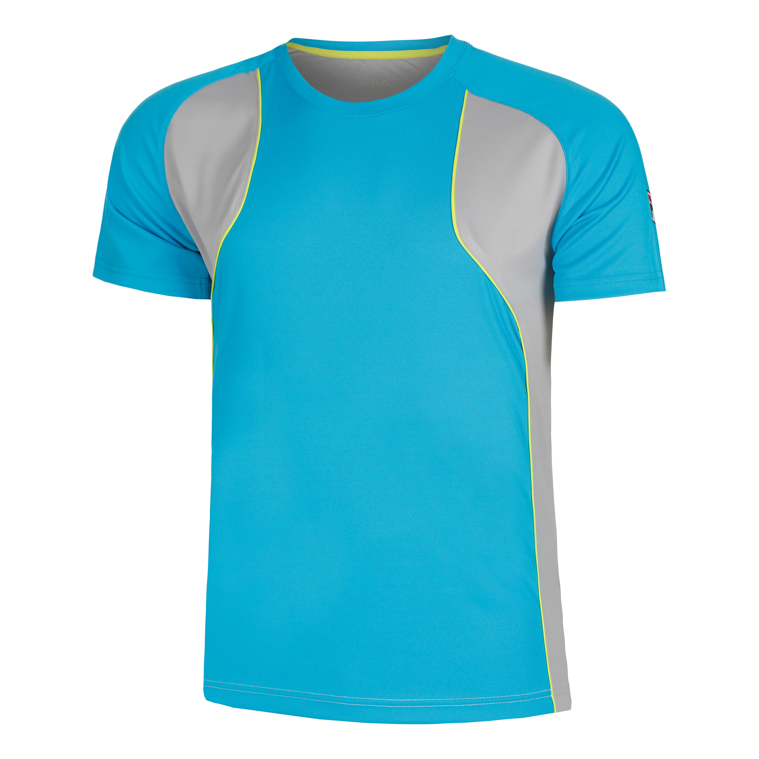 Fila Hudson T-shirt Hommes - Turquoise , Argent