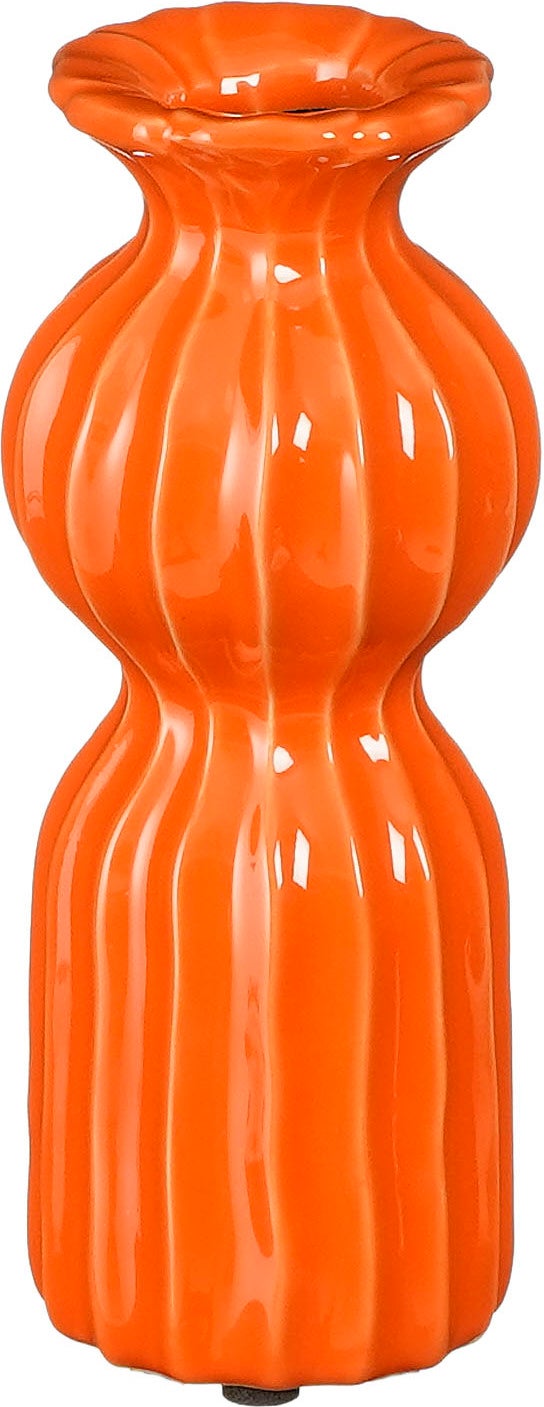Mica Decorations vaas Felipe oranje D 8 H 20 cm