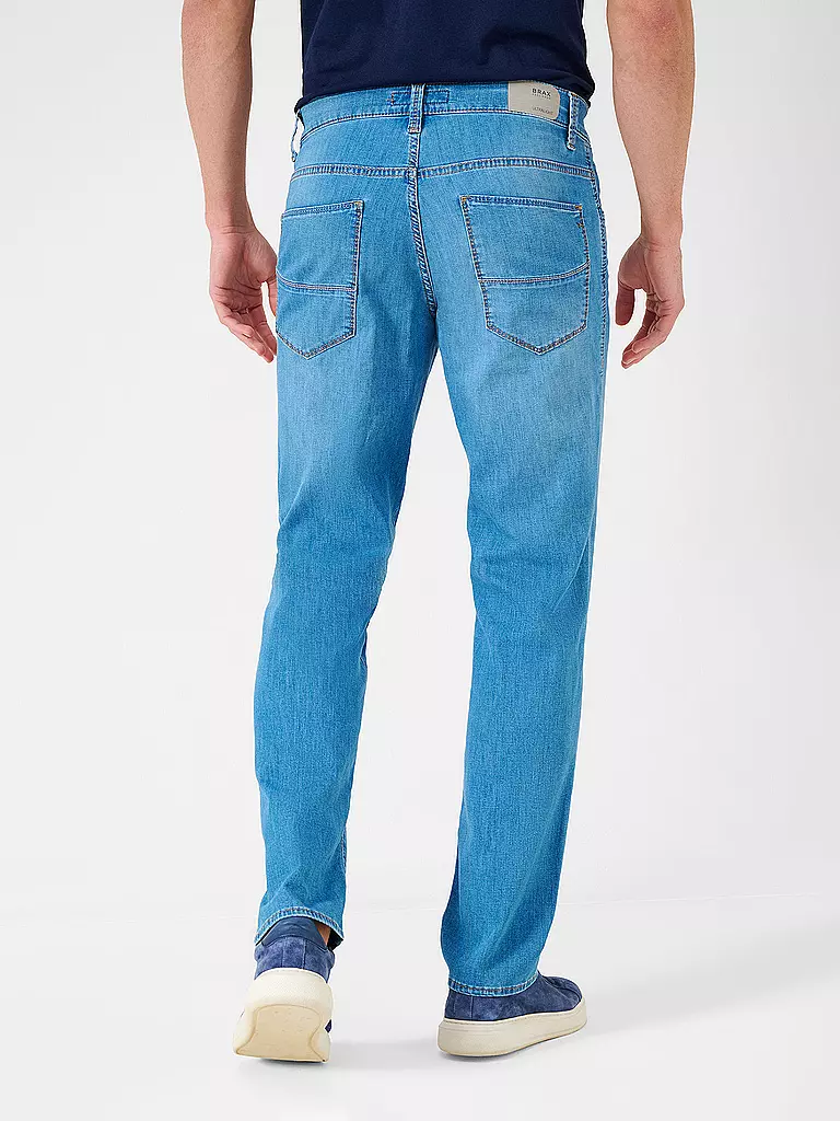 BRAX Jeans Straight Fit CADIZ hellblau
