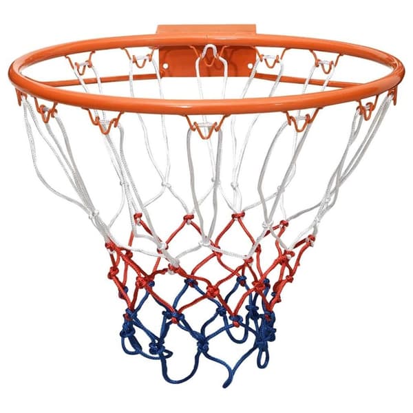 vidaXL Basketballkurv oransje 39 cm stål