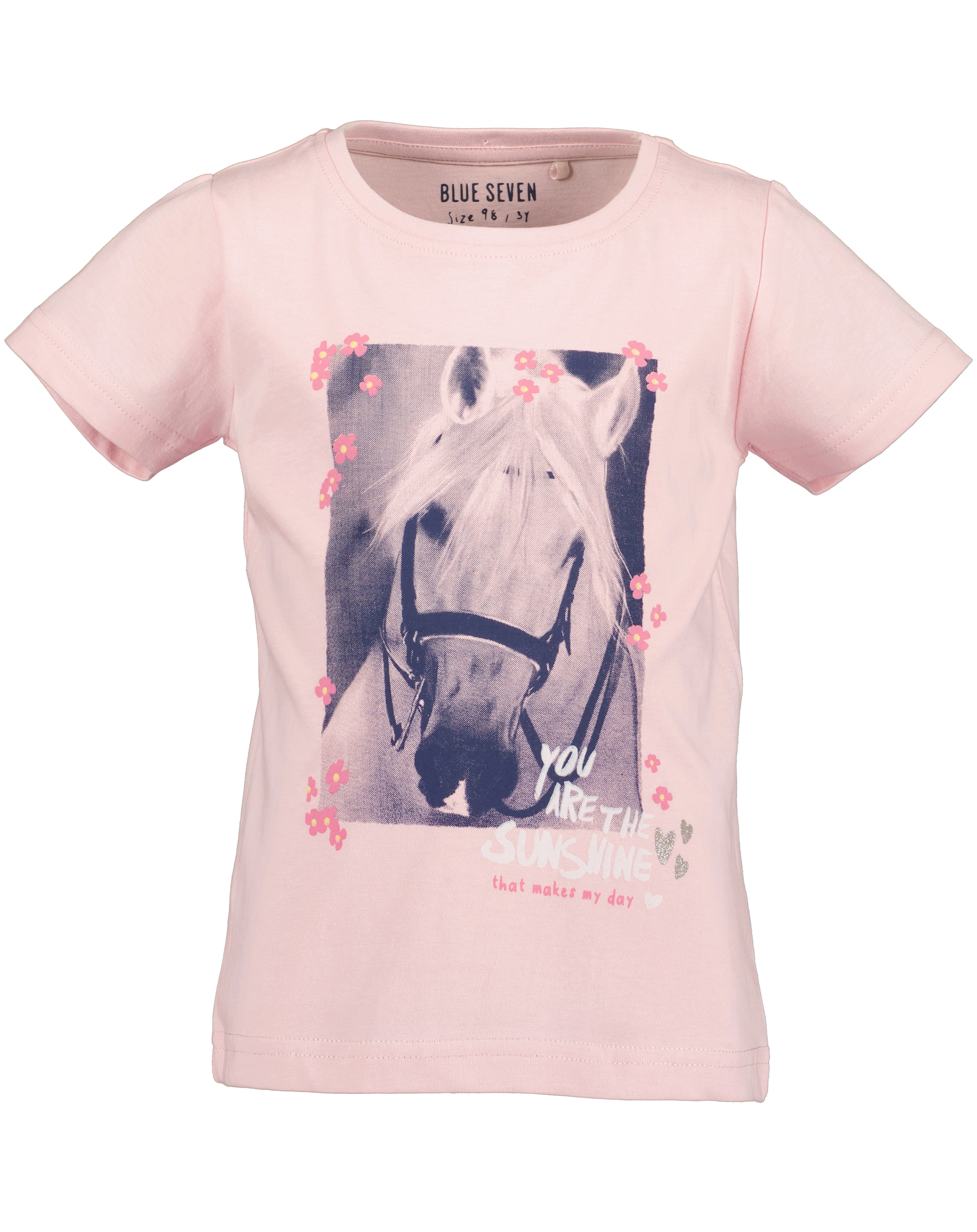 T-Shirt SUNSHINE in rosa