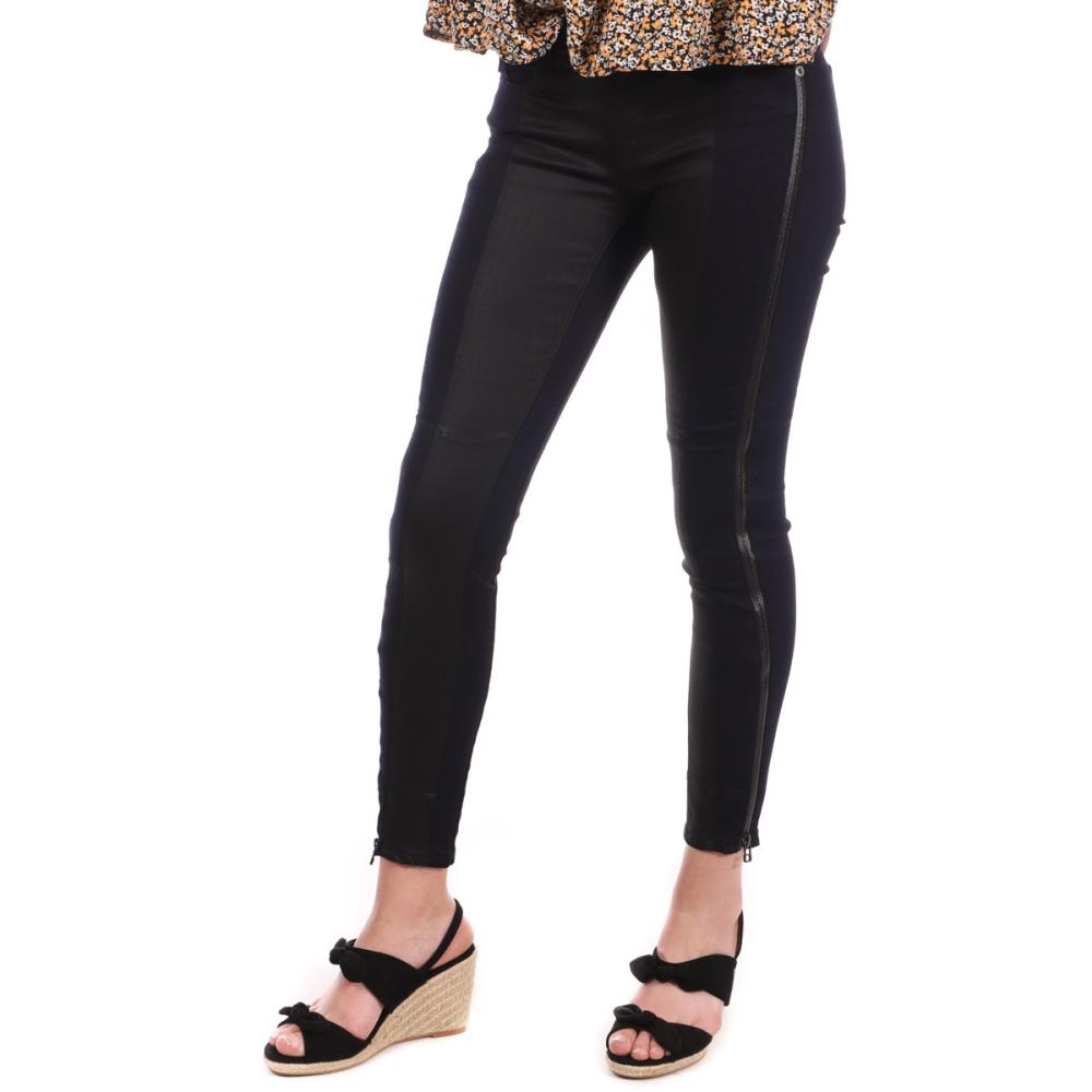 G-Star RAW Jean Skinny Bleu Foncé/Noir Femme G-Star Custom Trason