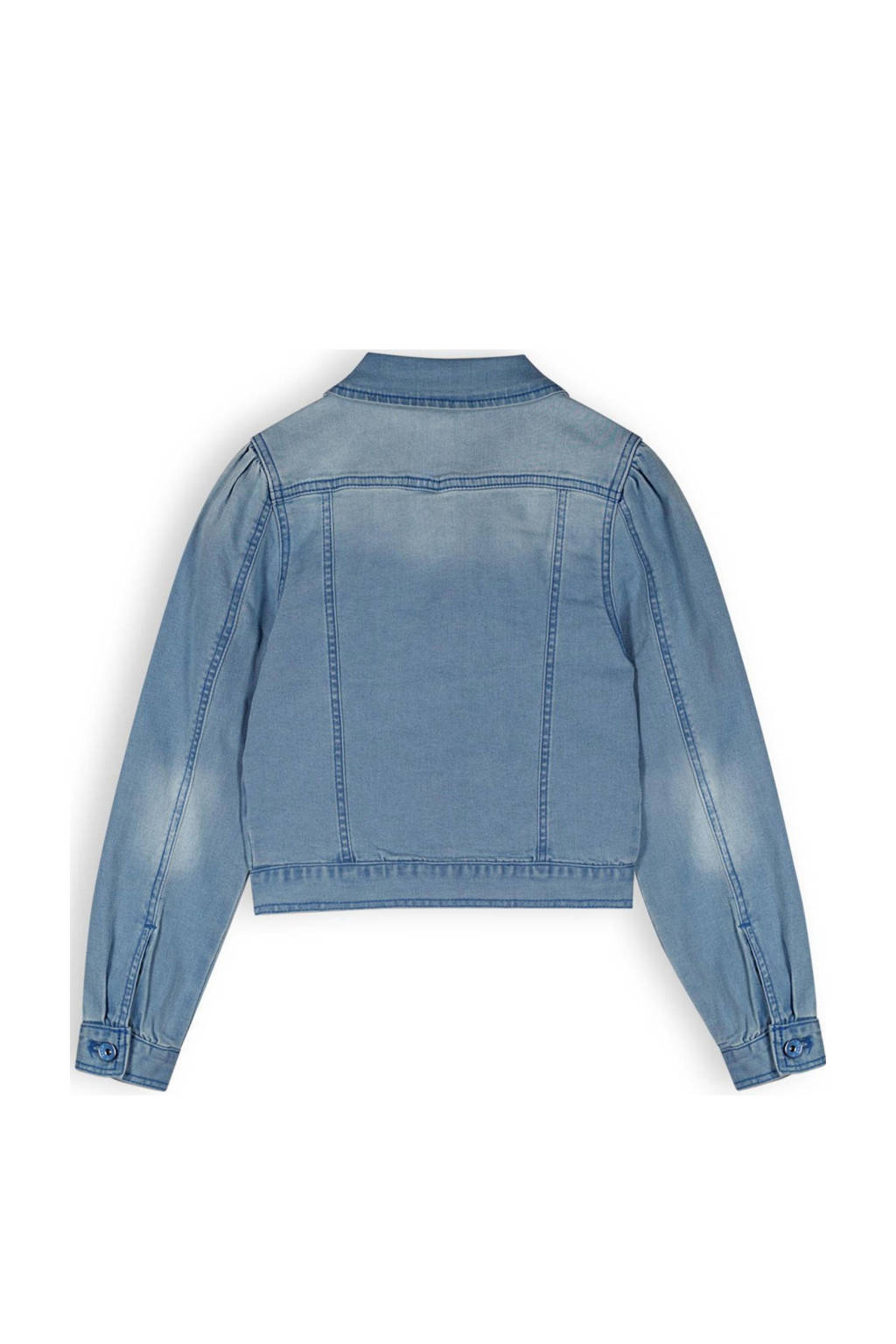 NONO spijkerjas Dove blauw