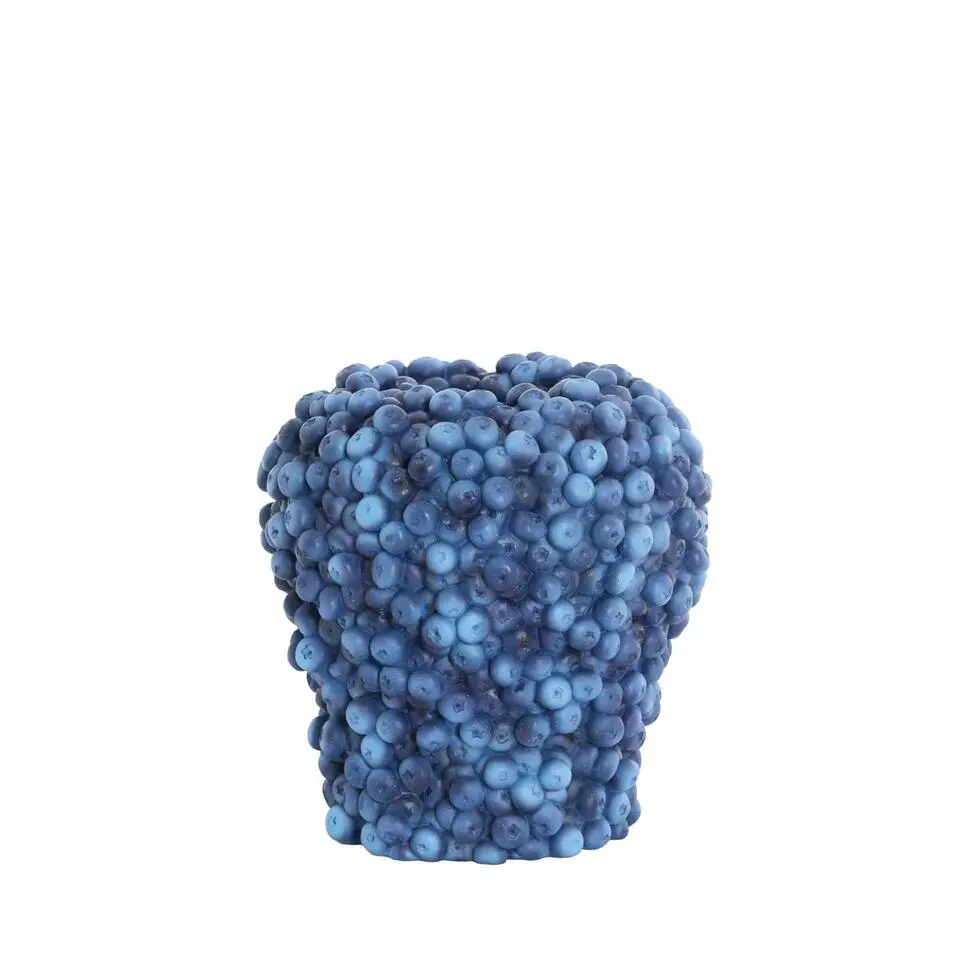 Vaas Berries - Blauw - Ø25x25cm