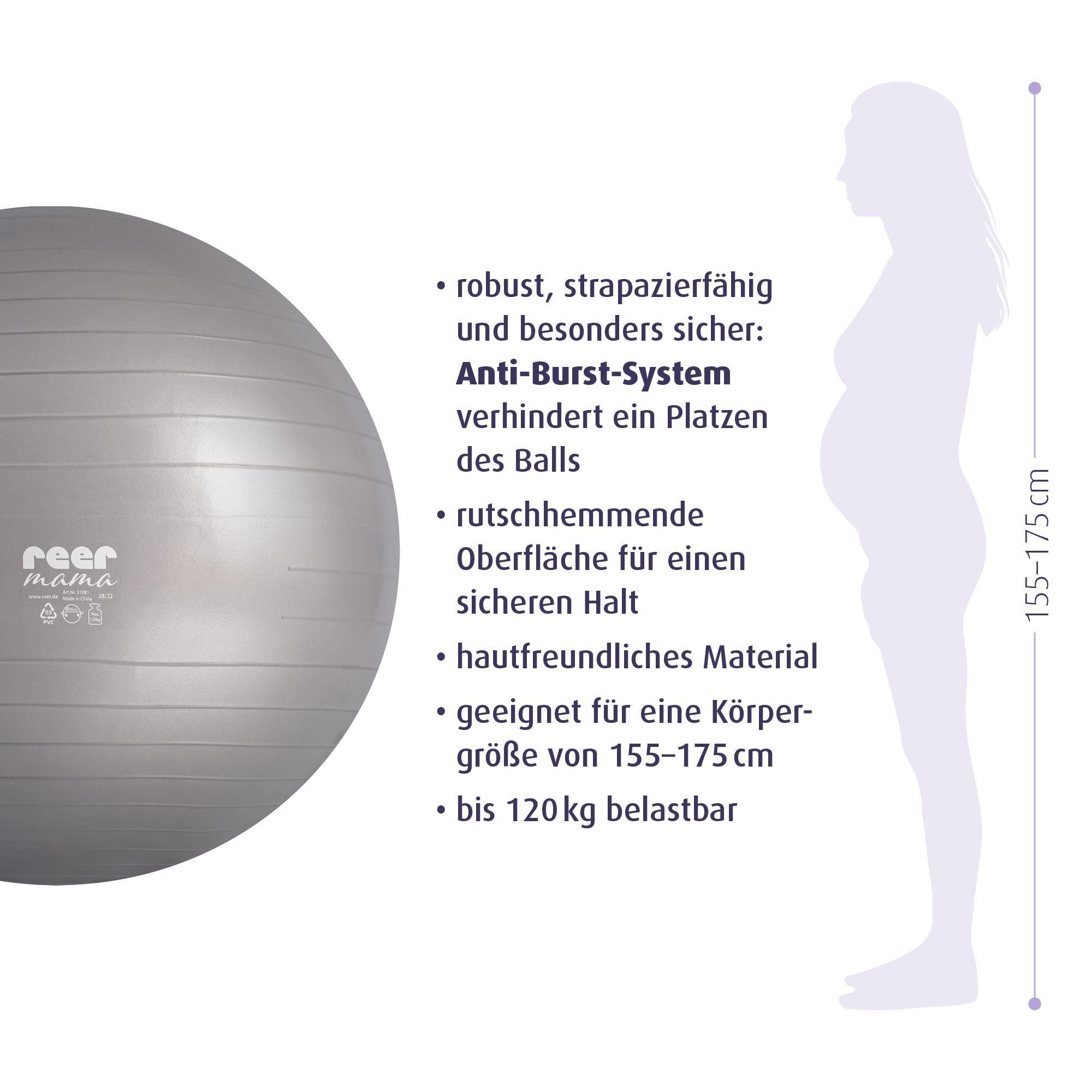 reer mama Gymnastikball