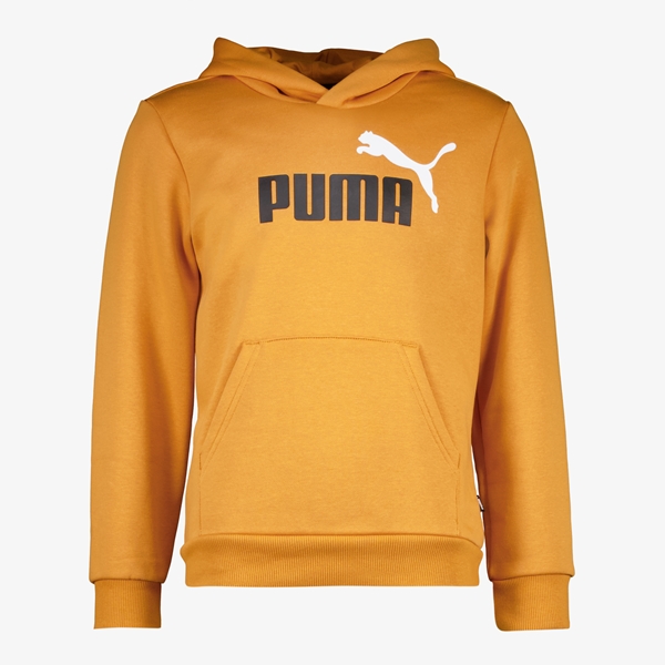 Puma Essentials Big Logo kinder hoodie geel