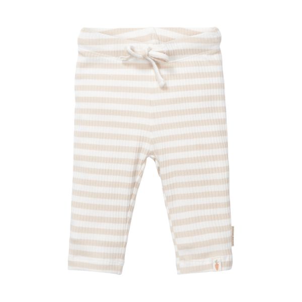 Little Dutch Stripe Broekje - Mt. 50 – Zand/Wit