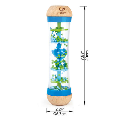 Bâton de pluie bleu Bois et multicolor - HAPE
