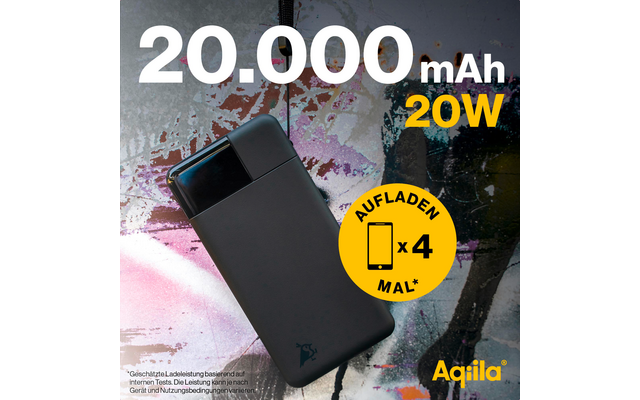 Aqiila Powerbird Powerbank 20 W 20000 mAh