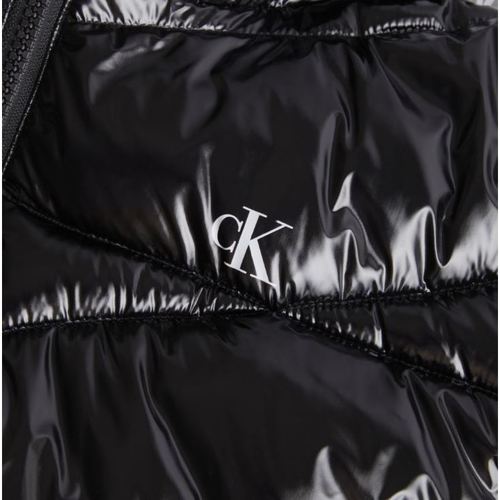 Calvin Klein Jeans - CHAQUETA DIAGONAL QUILTMUJER Negro