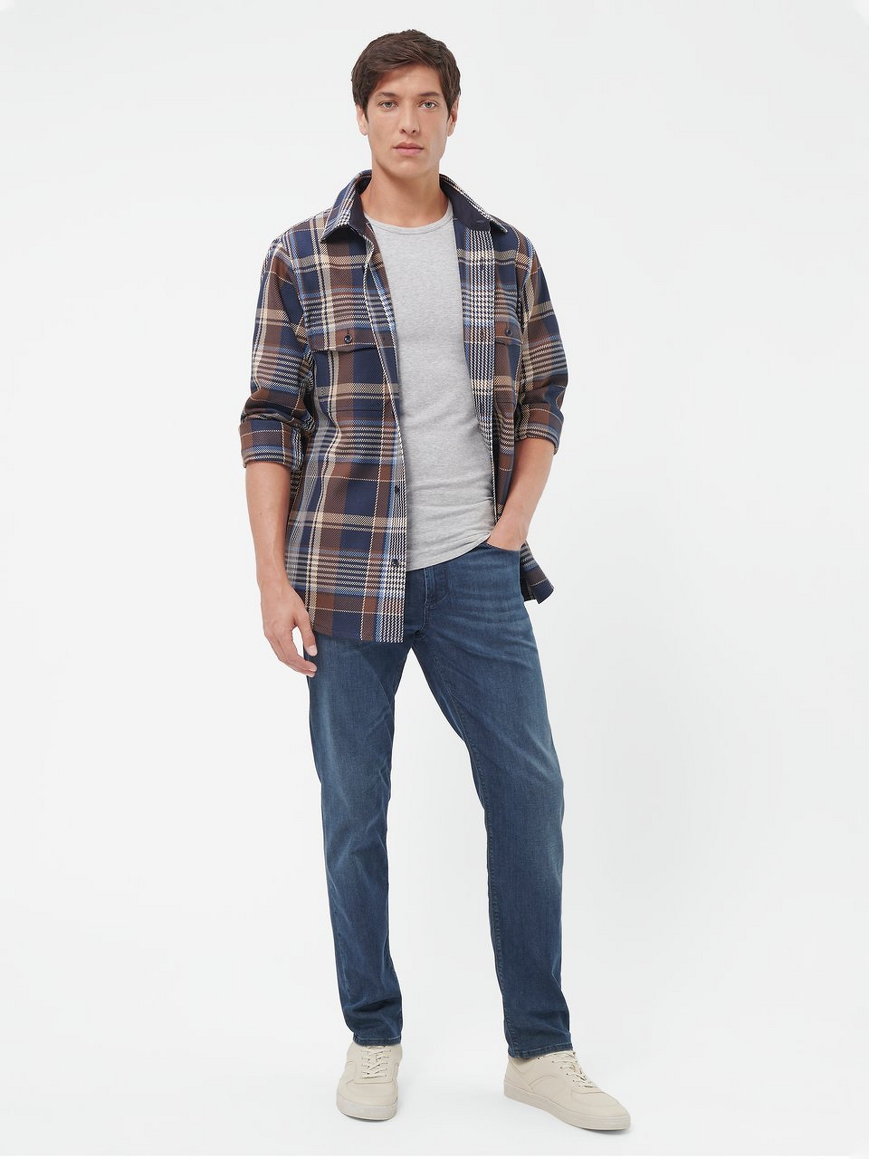 Hemd HEAVY TWILL CHECK OVERSHIRT