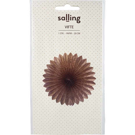 Salling vifte Ø:20 cm - Metallic rosegold
