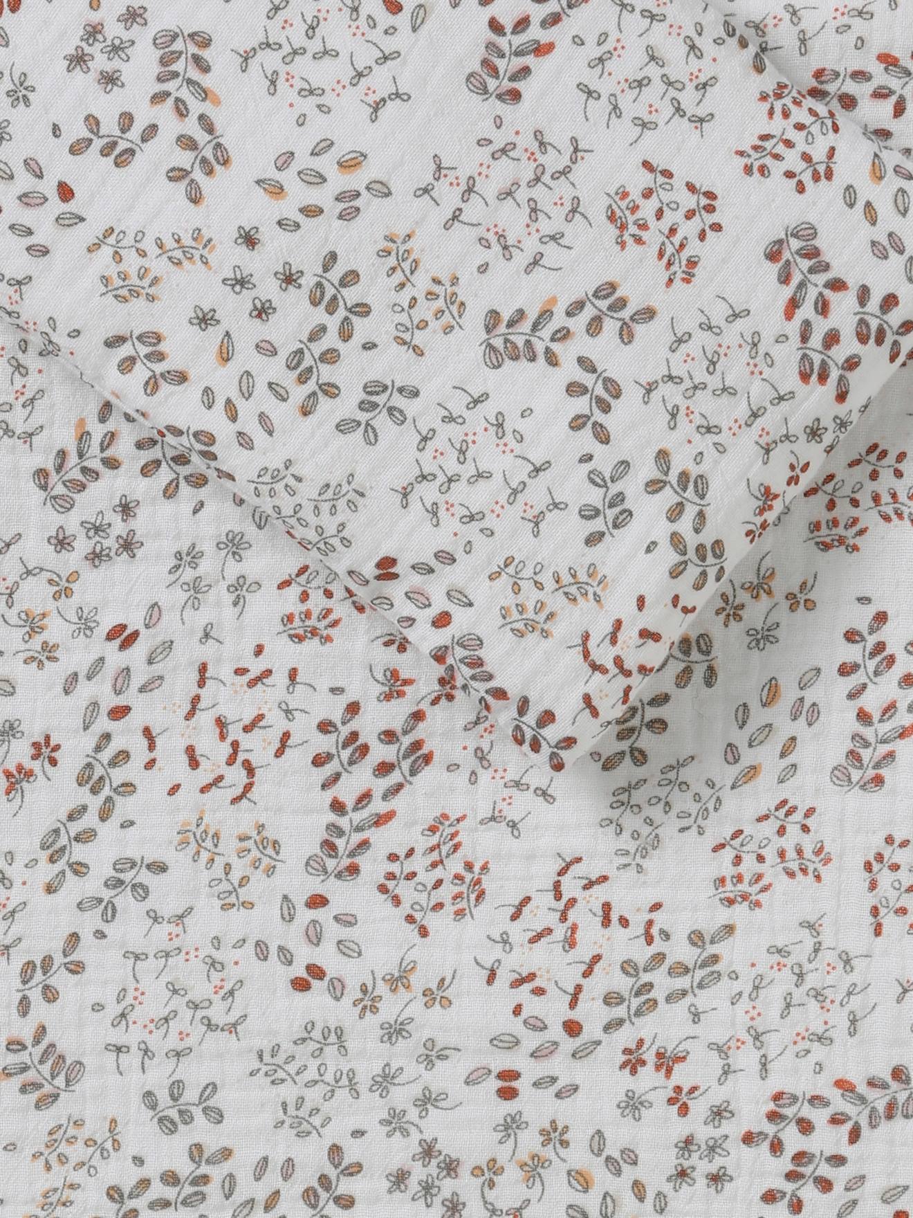 Almofada para boneca em gaze de algodão nórdica, Flora multicolorida